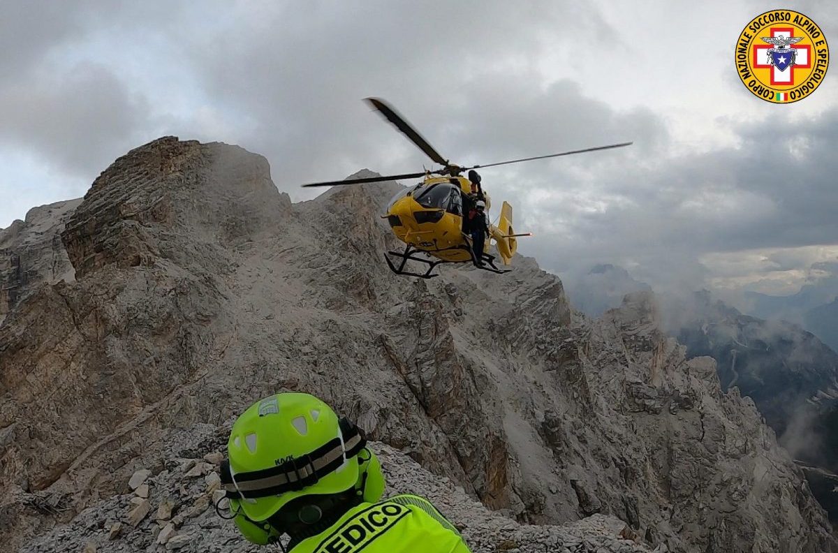 ferrata, monte cristallo