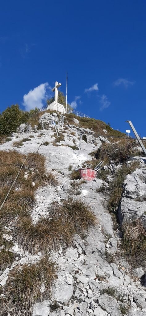 lavori sulla ferrata Gamma 1. Foto gruppo Gamma 