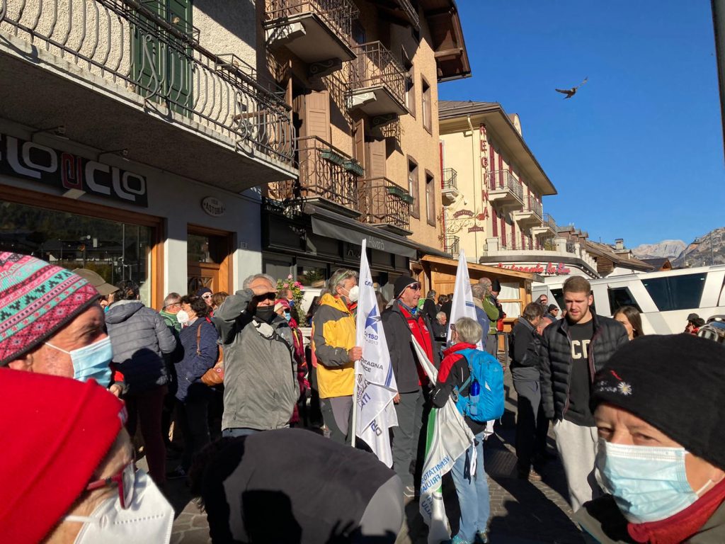 Un momento della manifestazione. Foto CAI Veneto