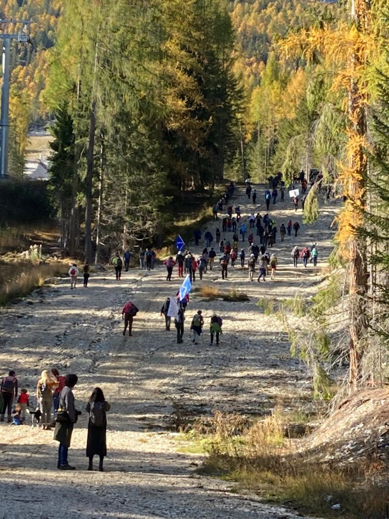 Un momento della manifestazione. Foto CAI Veneto