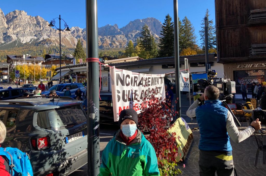 Un momento della manifestazione. Foto CAI Veneto