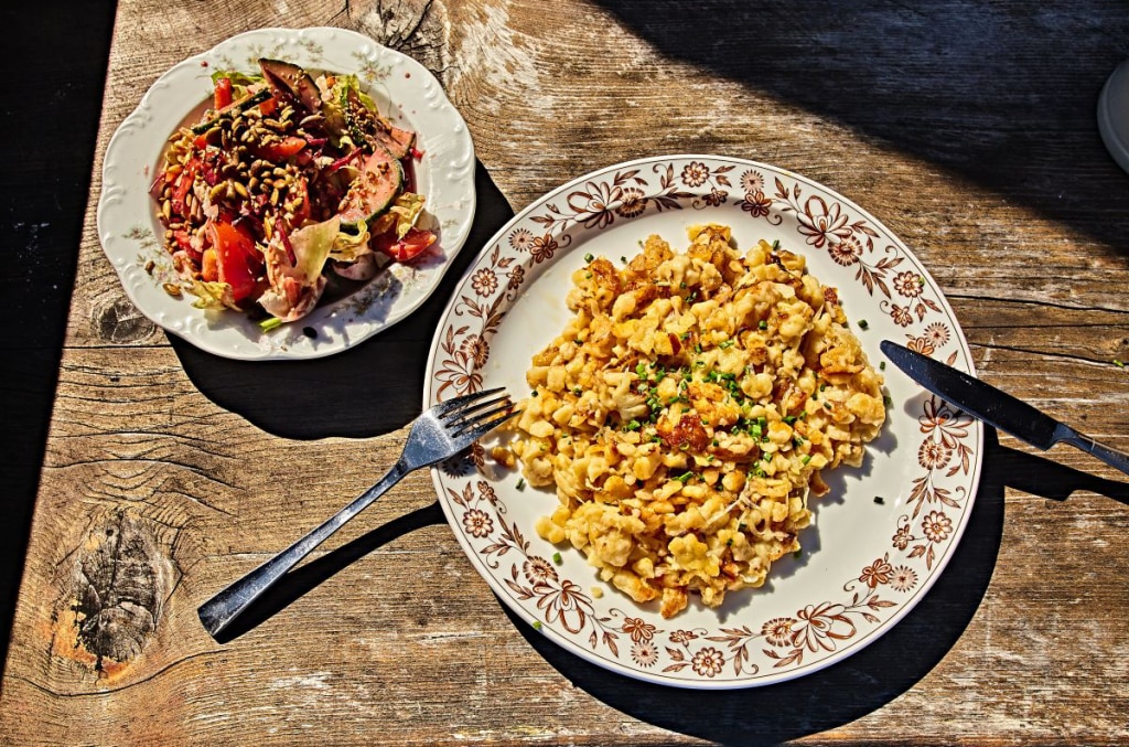 Bavaria Käsespätzle alla Huendeleskopfhuette Krautbauer