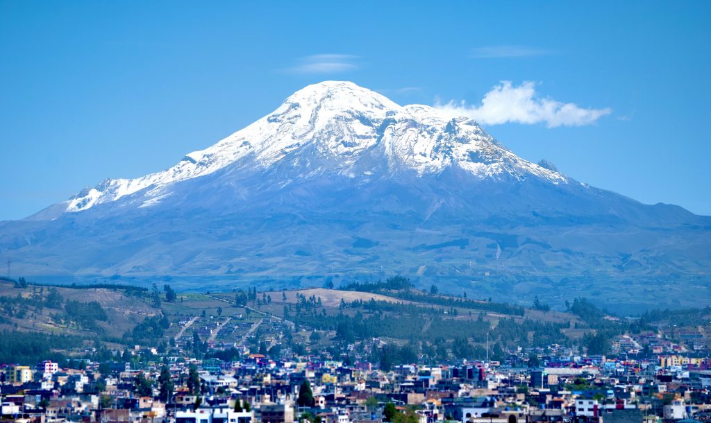 Chimborazo , foto via wikimedia commons