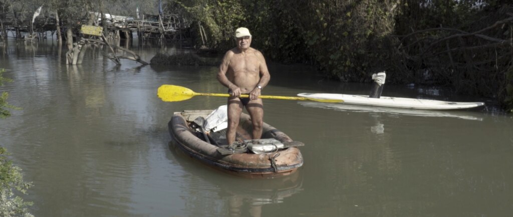 Il re del Po, tra i protagonisti del docufilm. Foto Giacomo Piumatti