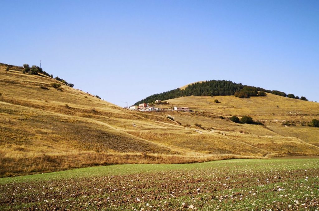 castelluccio di norcia, autunno, trekking