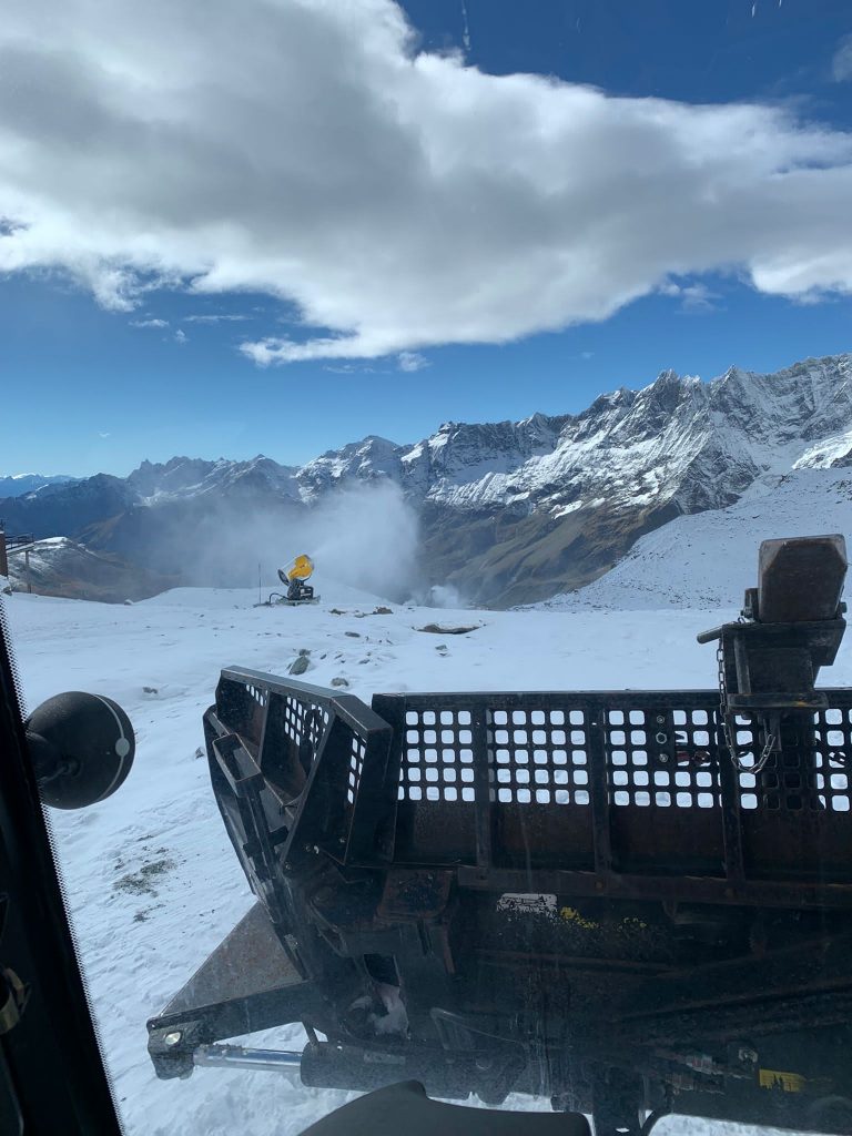 Innevamento - Foto © CERVINO S.P.A