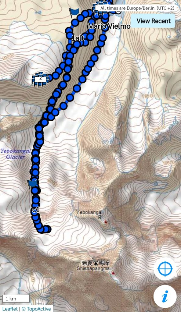 La traccia pubblicata da Vielmo sulla sua pagina Facebook