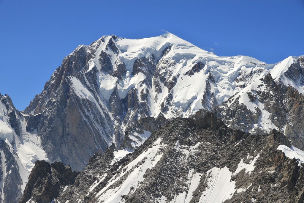 Monte Bianco da Punta Helbronner - Foto Wikimedia Commons @Ximonic, Simo Räsänen