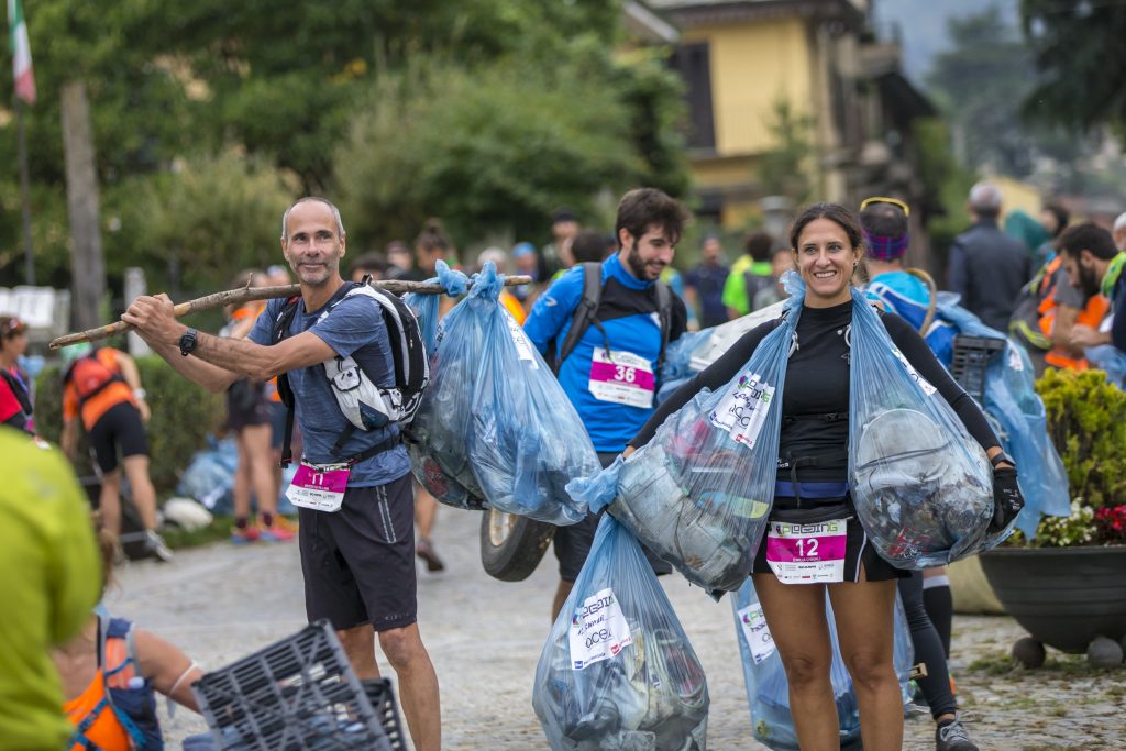 Il primo Campionato Mondiale di Plogging. Foto Stefano Jeantet