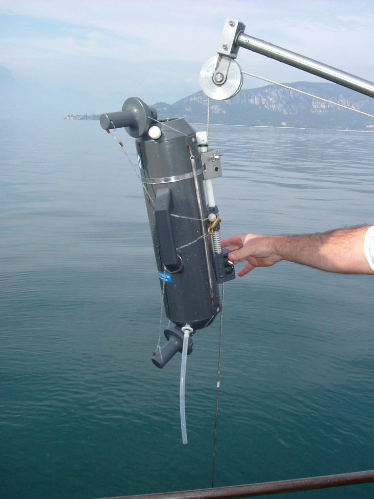 Prelevatore aperto - Foto Fondazione Edmund Mach