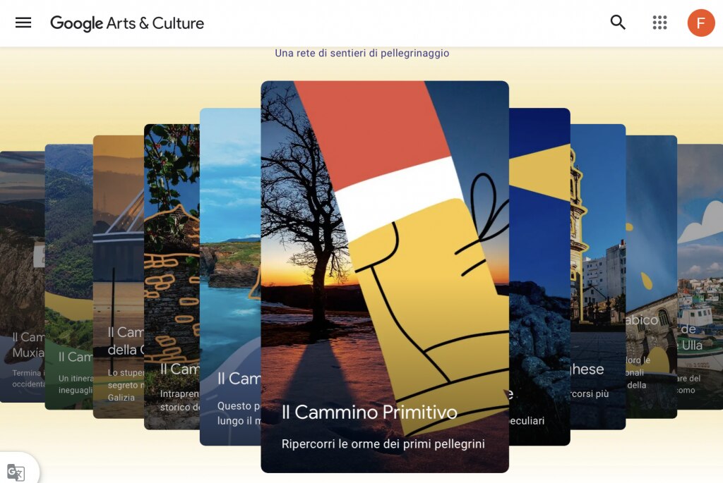 Il portale "¡Buen Camino!"