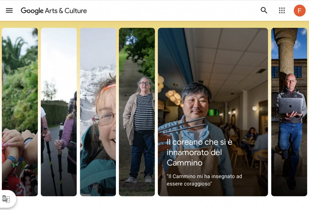Il portale "¡Buen Camino!"