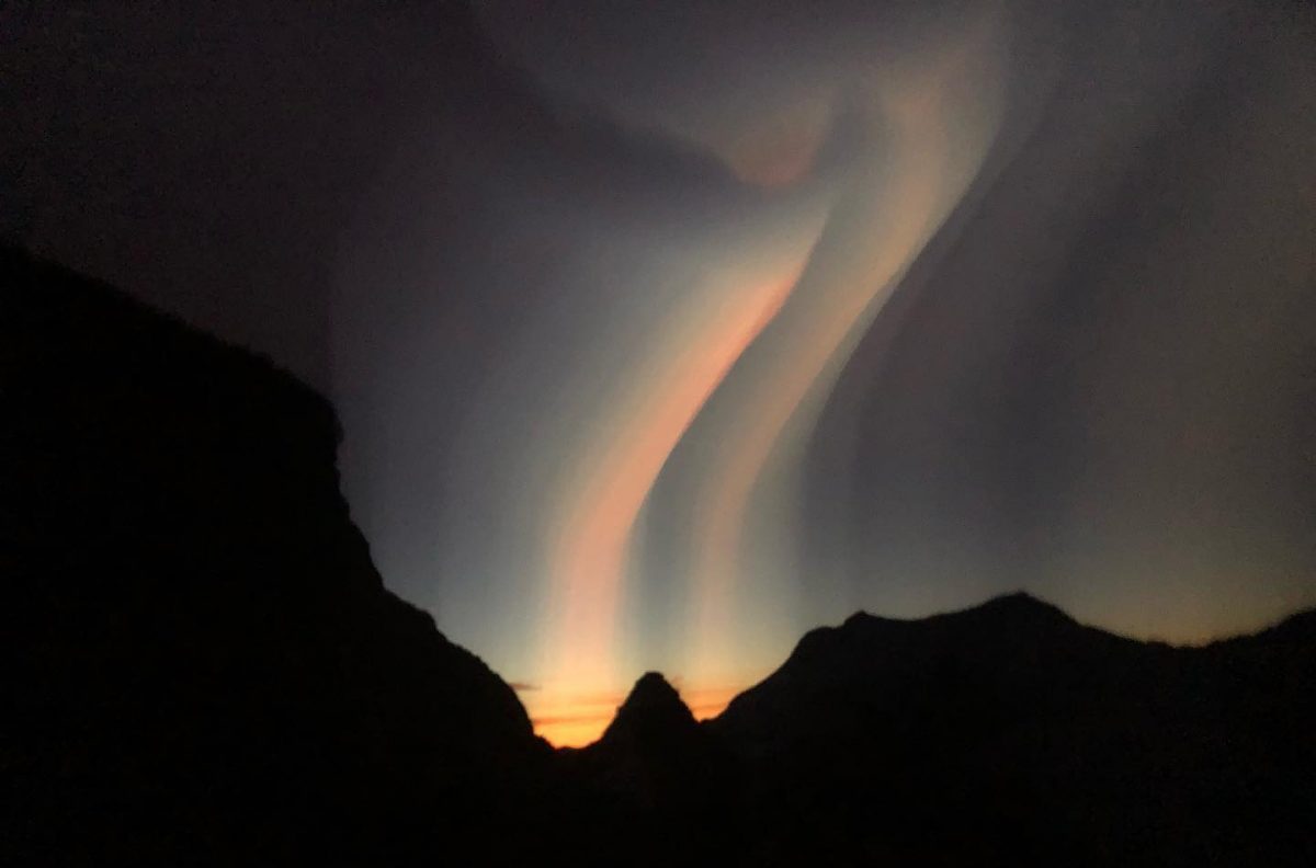 aurora boreale, marco confortola