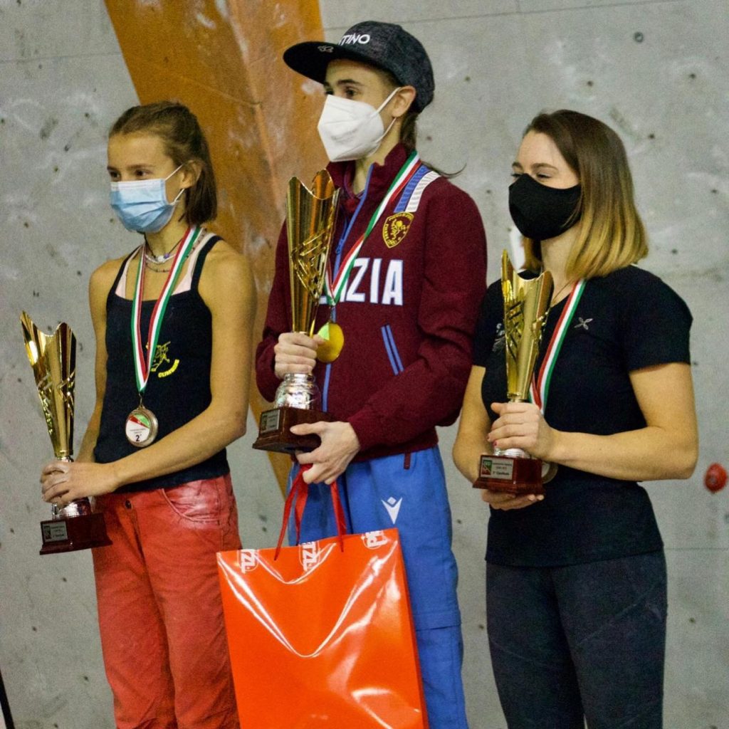 Podio femminile - Foto FB @FASI