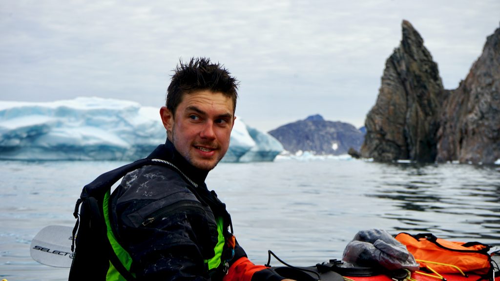In kayak durante l