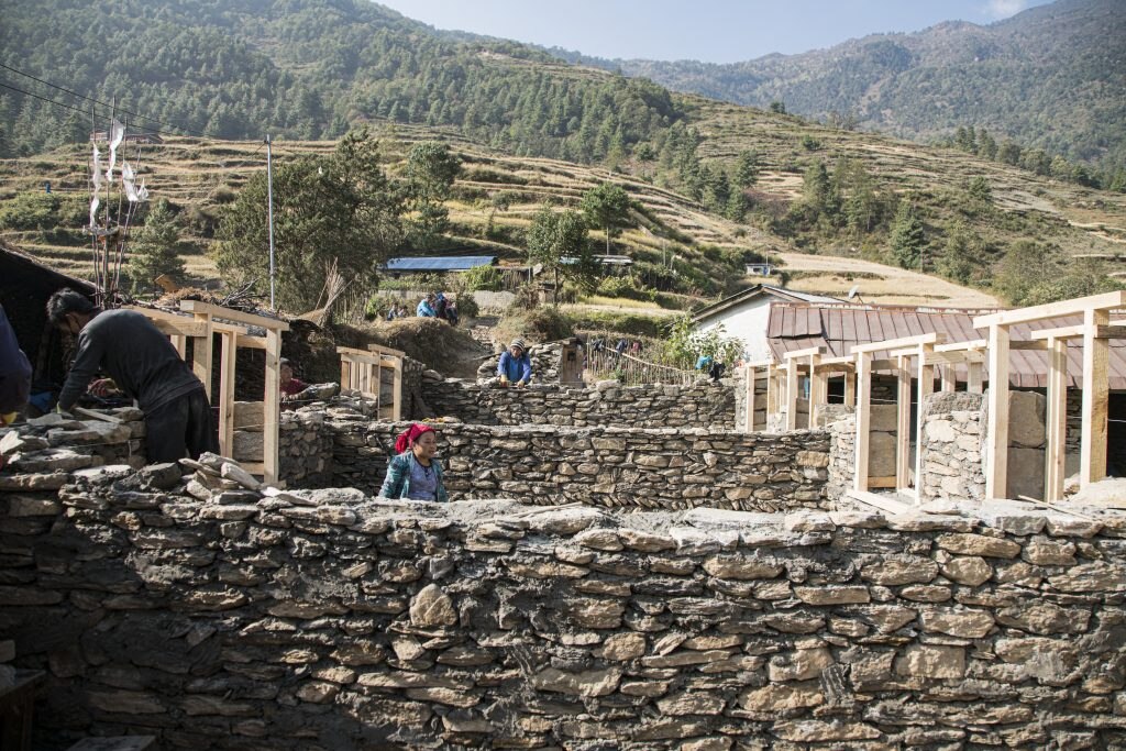 Cuore Attivo Monte Rosa in Nepal nel 2018. Foto Niccolò Aiazzi