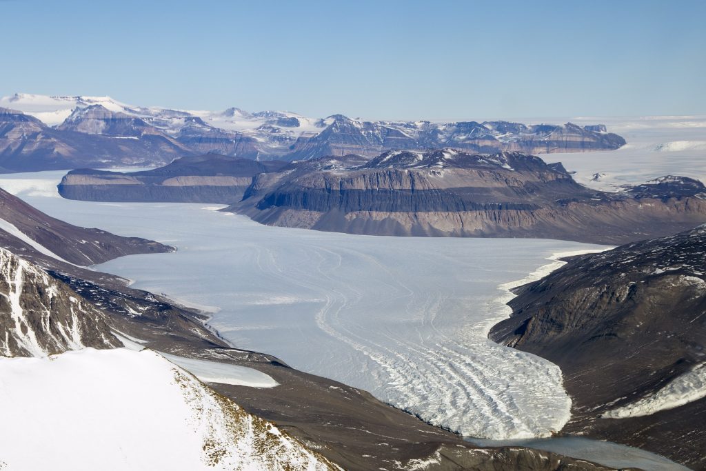 Taylor Glacier - Foto Wikimedia Commons @Michael Studinger, NASA