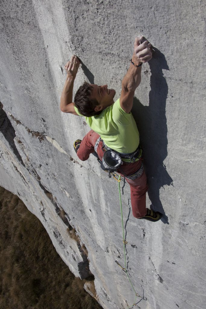 Alessandro Zeni su Eternit. Foto Manrico Dell