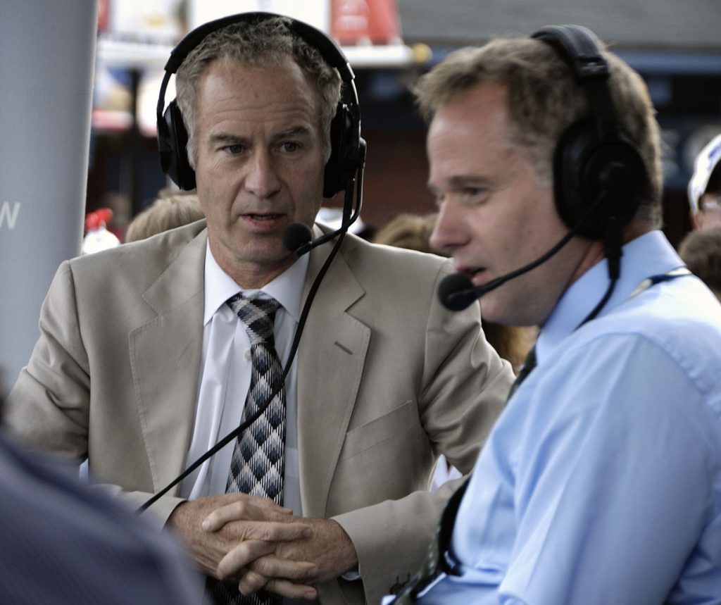 John e Patrick McEnroe ai 2009 US Open - Foto Wikimedia Commons @Charlie Cowins