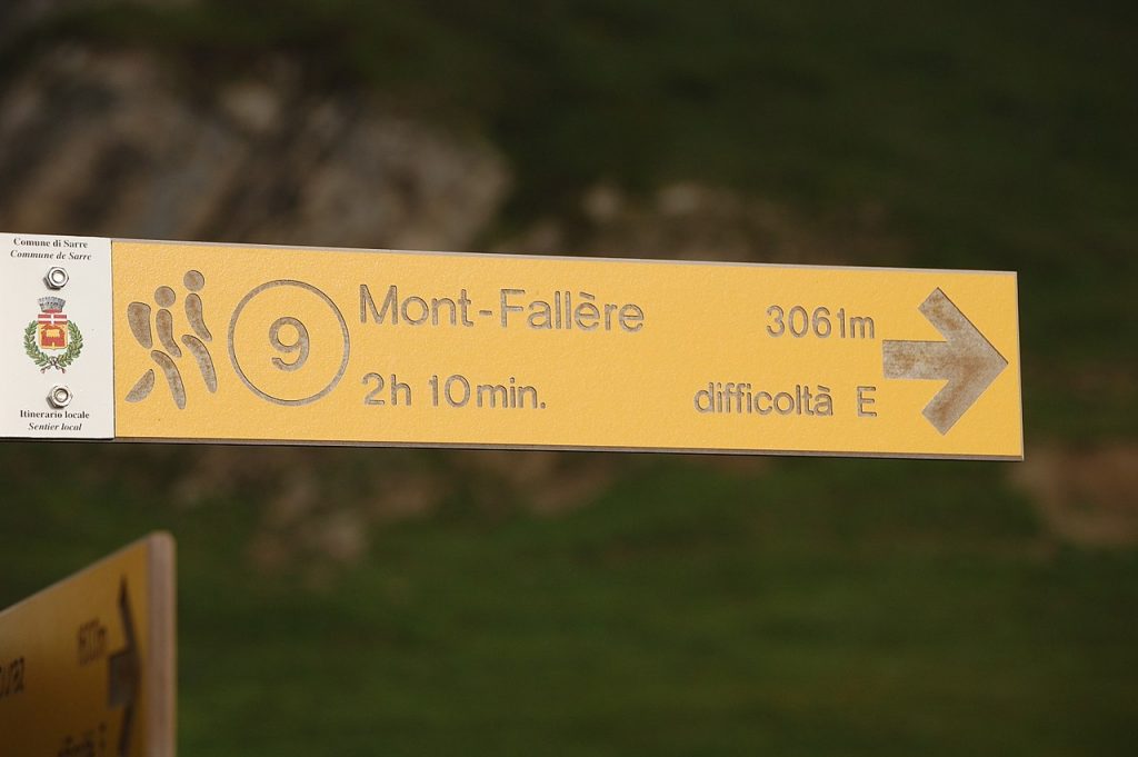 Sentiero per il Fallère - Foto Wikimedia Commons @Christopher Boon