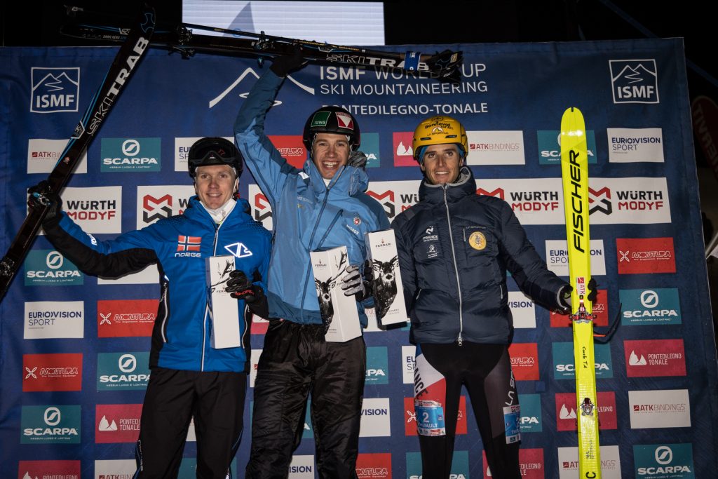 Podio Sprint maschile Senior - Foto Maurizio Torri e Mauro Mariotti