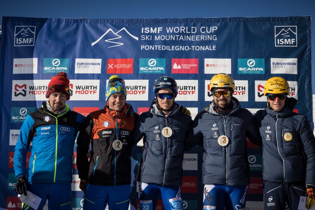 Podio maschile Gara Individual - Foto Maurizio Torri e Mauro Mariotti