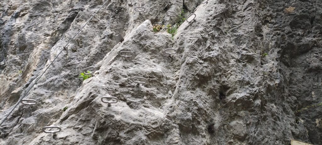 La Ferrata dopo i lavori di riqualificazione - Foto FB Ferrata del Corno Rat