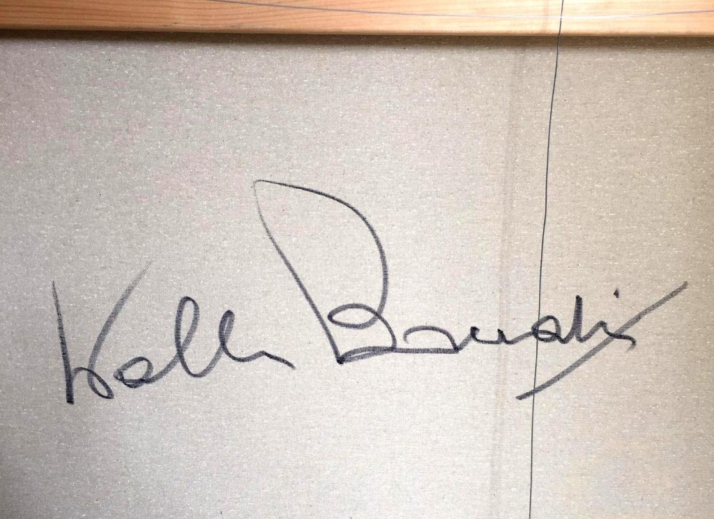 La Firma di Walter Bonatti, per confronto.