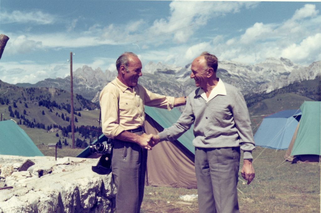 Riccardo Cassin e Ginetto Esposito