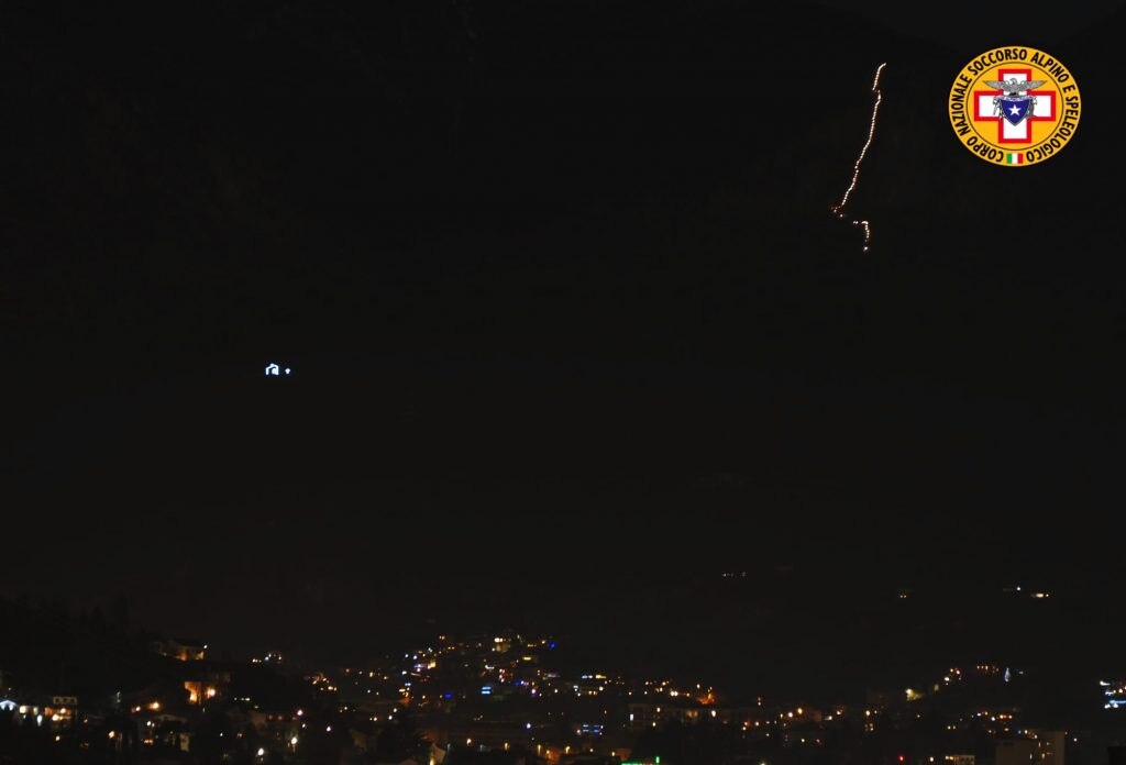 Ferrata Corno Rat - Foto CNSAS Lombardia