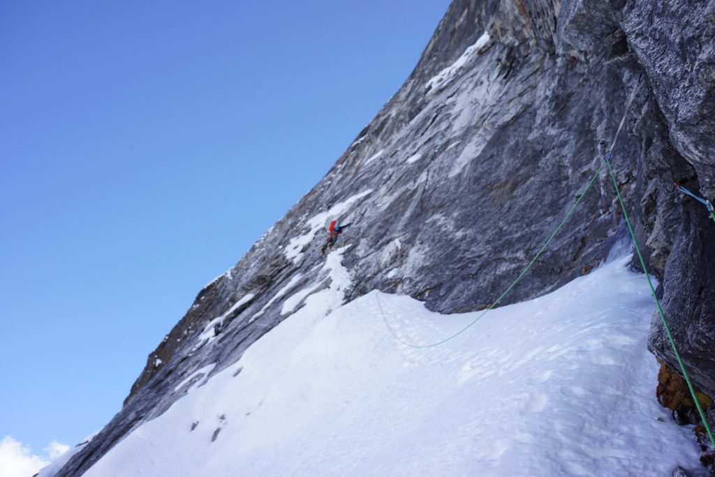 Un momento della salita. Foto archivio Livingstone