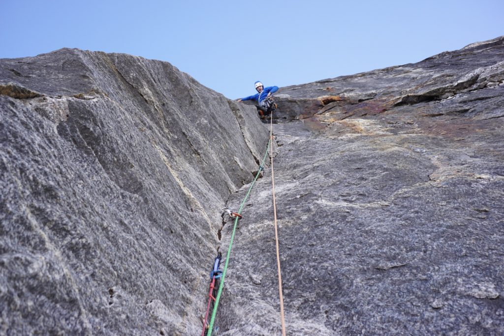 Un momento della salita. Foto archivio Livingstone