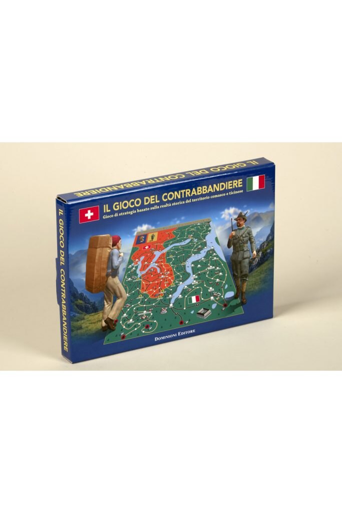 La scatola del gioco. Foto Dominioni Editore