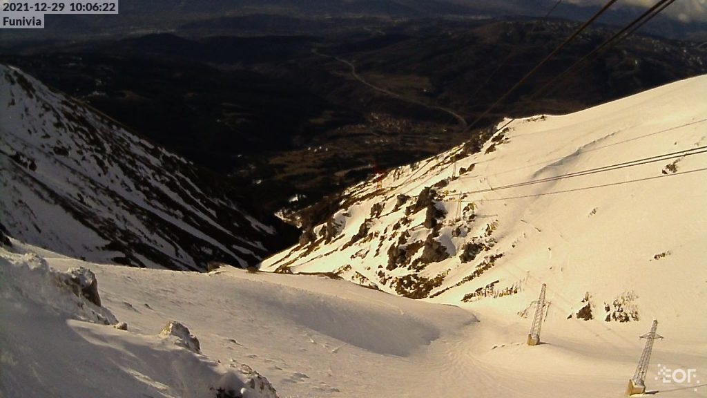Webcam Funivia Gran Sasso - 29.12.2021