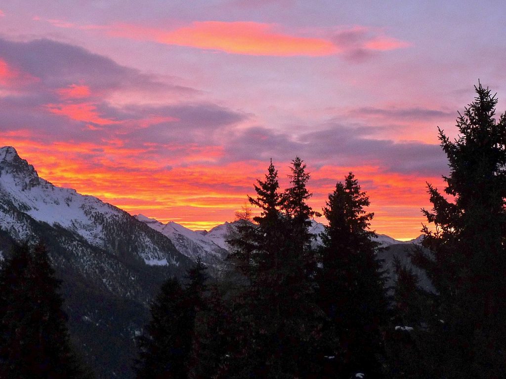 Tramonto da Barmasc, Val d