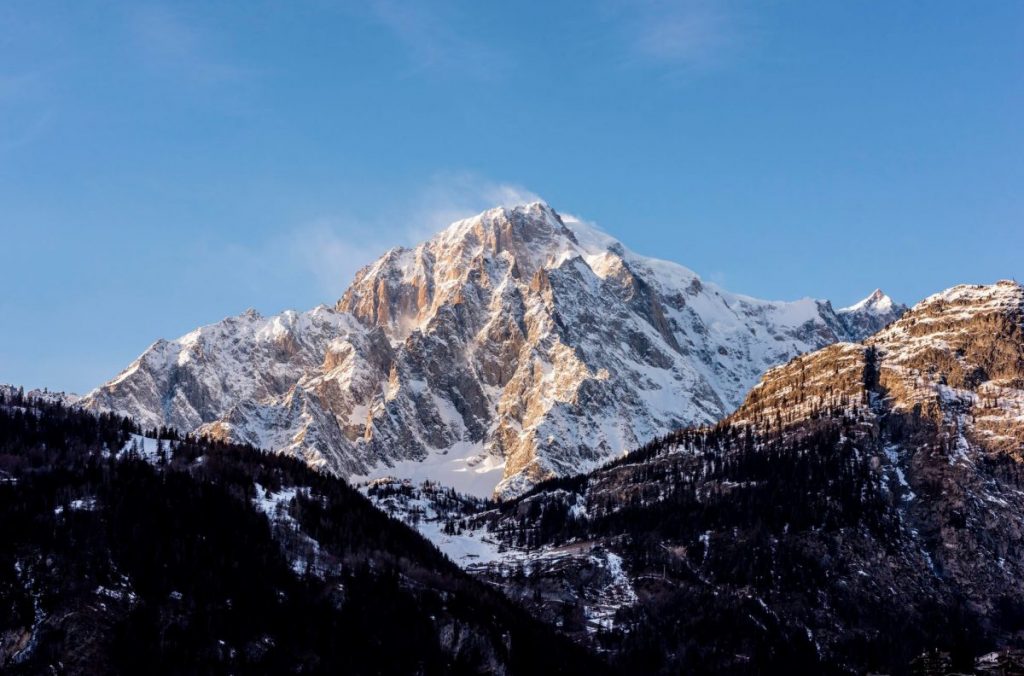 monte bianco, courmayeur