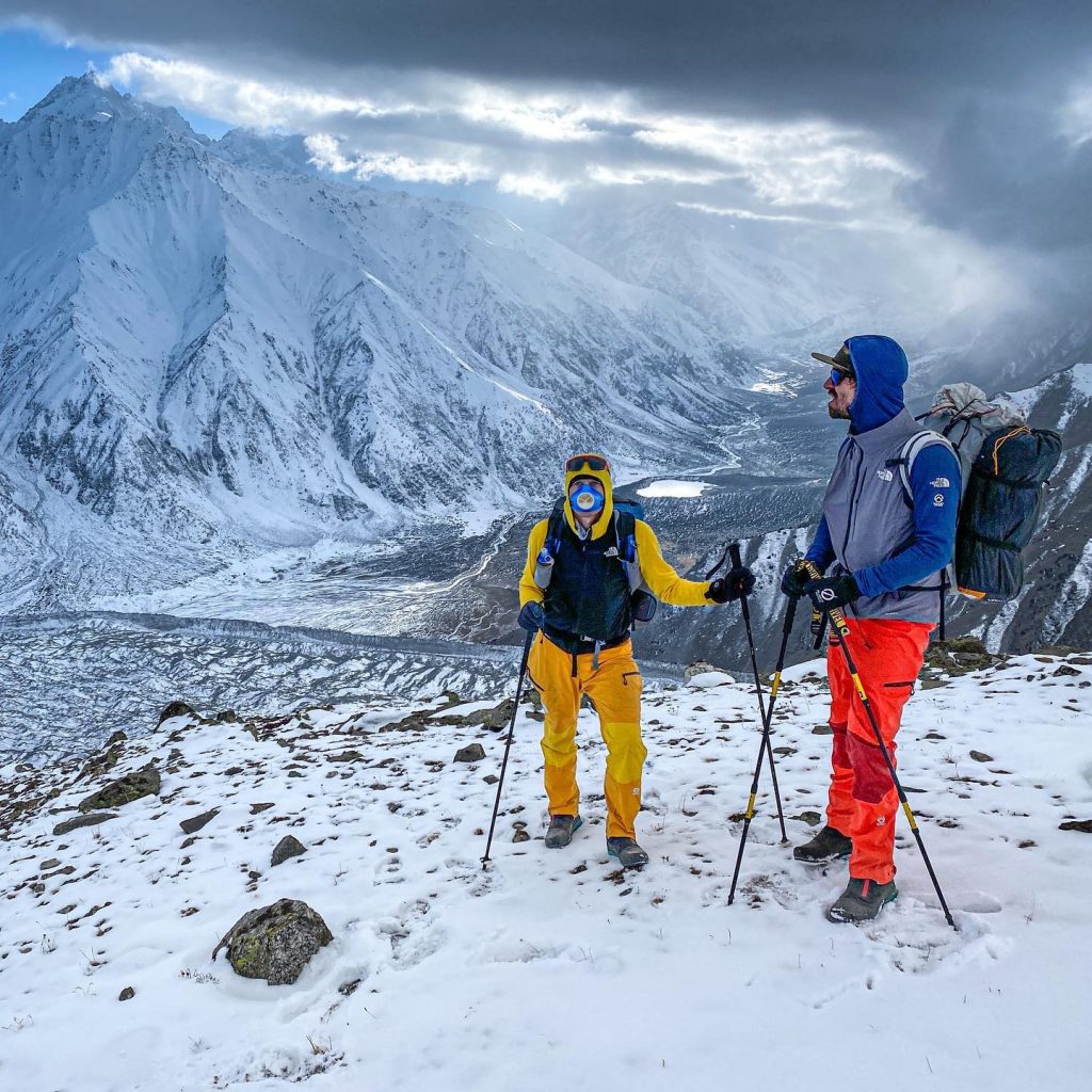 Nanga Parbat, Rupal Face. Acclimatamento, prima rotazione. Foto via Barmasse