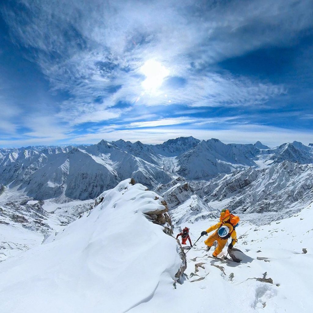 Nanga Parbat, Rupal Face. Acclimatamento, prima rotazione. Foto via Barmasse