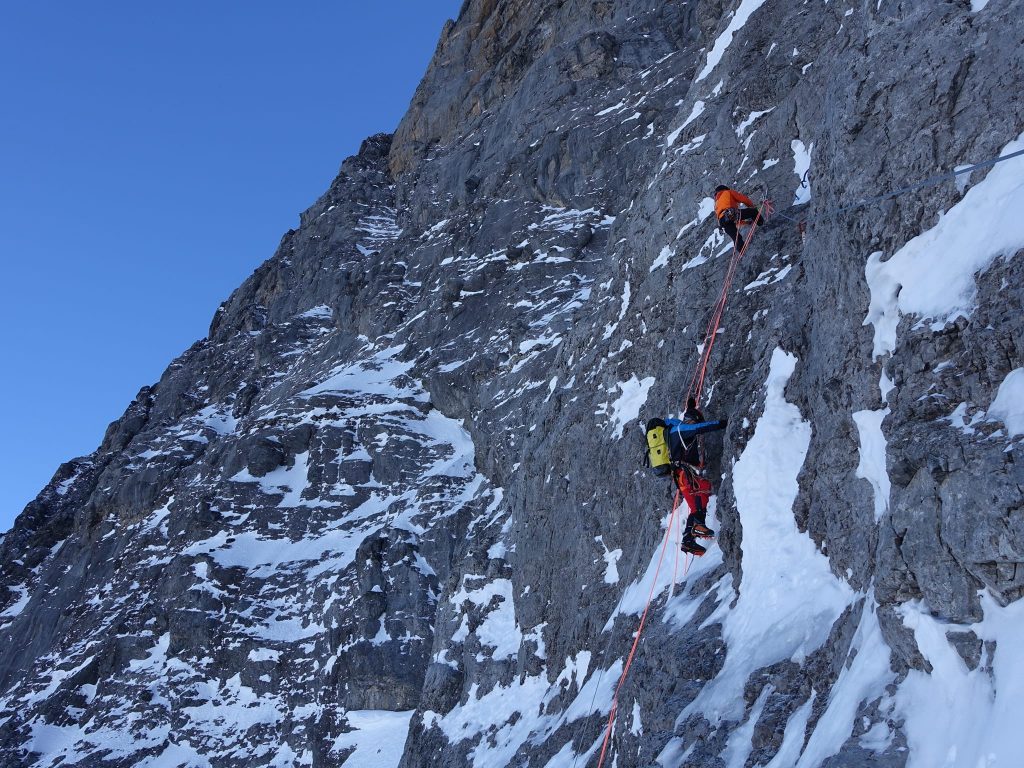 In salita sulla Direttissima Harlin. Foto GMHM