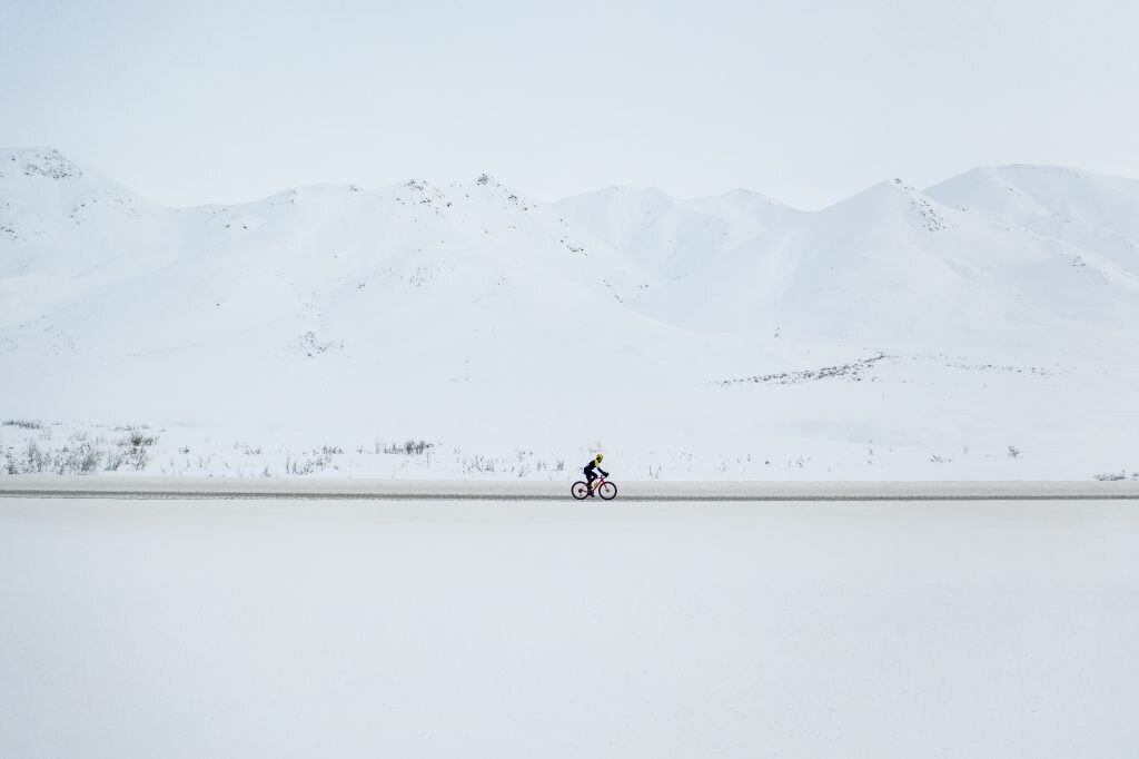 Omar in ambiente invernale. Foto Luigi Sestili