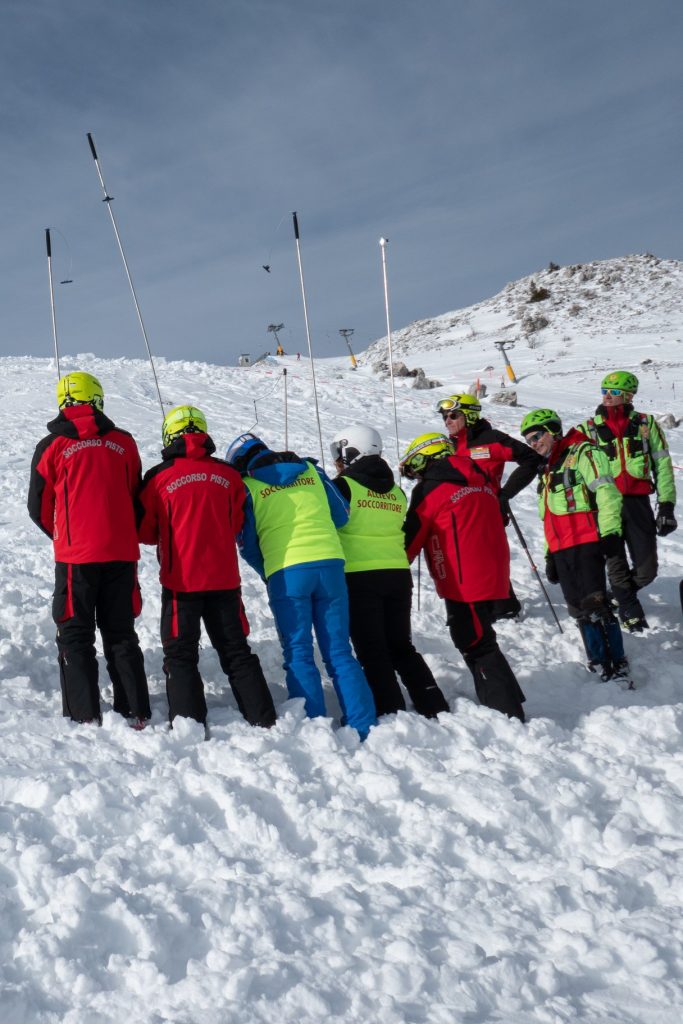 Foto repertorio Sicuri con la neve - Foto Fb Soccorso Alpino e Speleologico Veneto - CNSAS