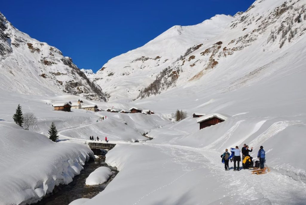 Arrivo all'Alpe Fane