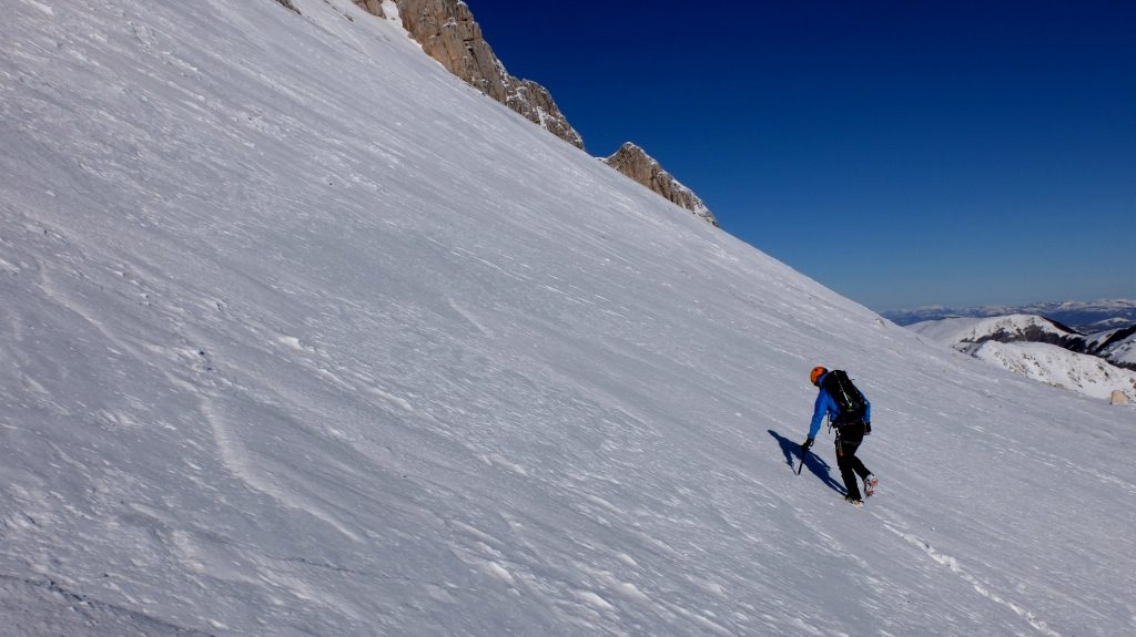 Ai piedi del Canalone Centrale del Terminillo, foto SA