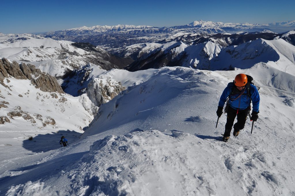 Alpinismo invernale sul Terminillo, foto SA