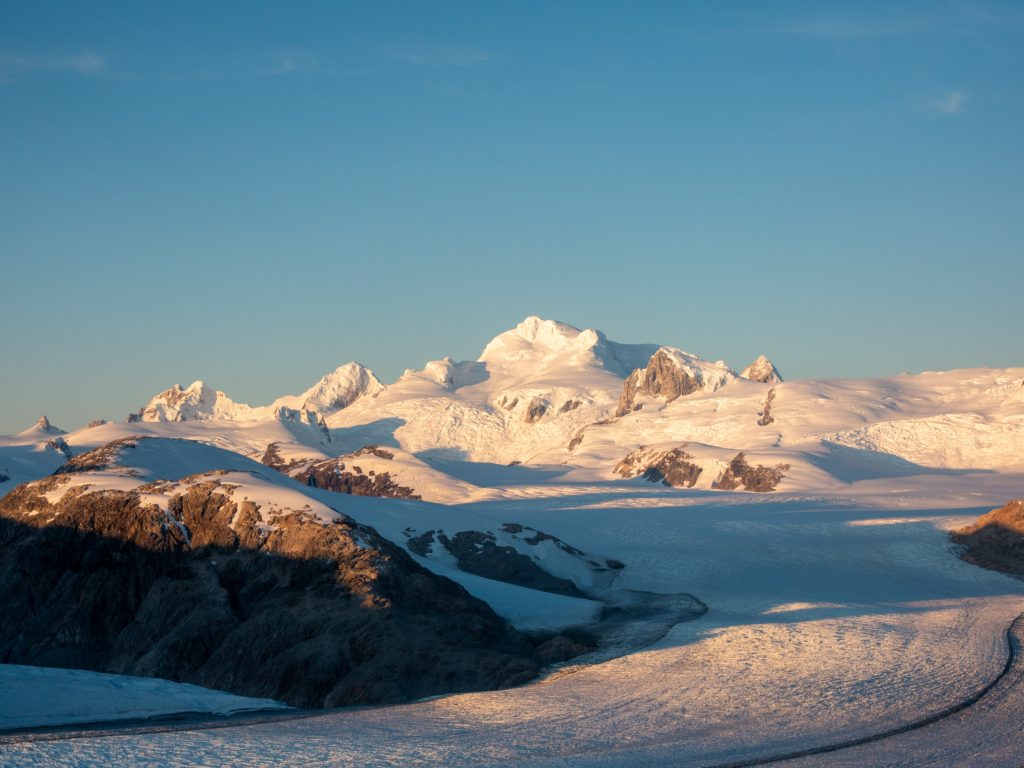 In esplorazione del Campo de Hielo Norte. Foto arch. Luca Schiera