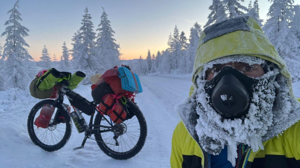 Stefano Gregoretti e Dino Lanzaretti in Siberia. Foto archivio Gregoretti/Lanzaretti