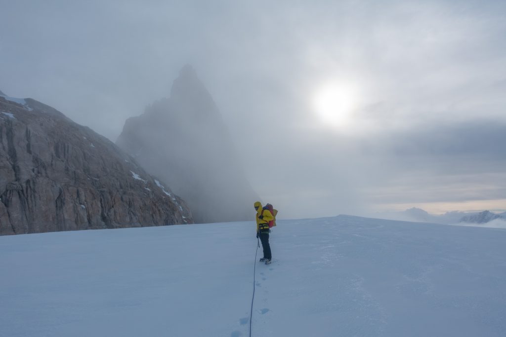 In esplorazione del Campo de Hielo Norte. Foto arch. Luca Schiera