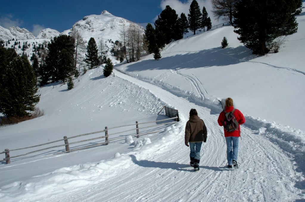 Valle di Funes, verso Malga Gampen