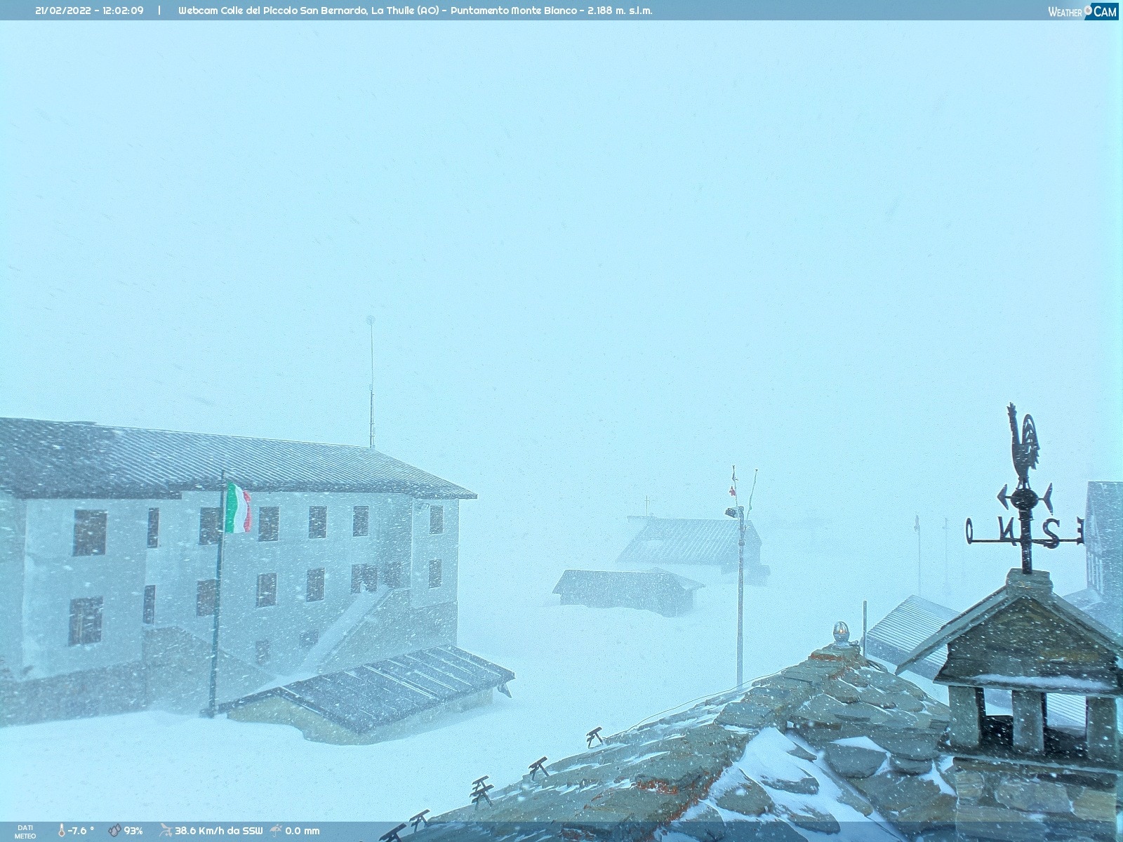 Webcam Piccolo San Bernardo.