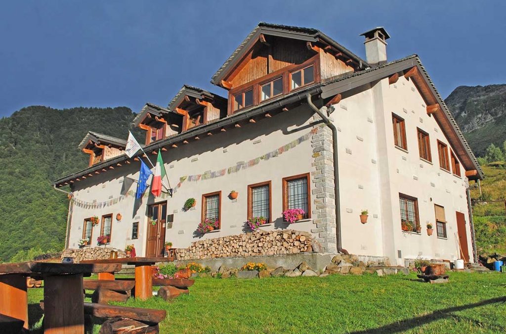 rifugio parpinasca, val grande